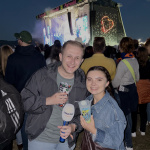 Moderátori Tomáš a Saša na koncerte The Cure | Zdroj: Trnavské rádio