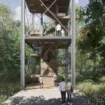 Vizualizácia vyhliadkovej veže. | Zdroj: Fb PB