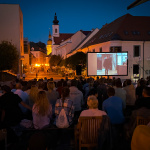 Minuloročné premietanie pod holým nebom | Foto: Trnavské rádio