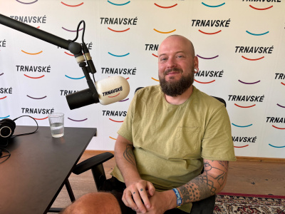 Pavol Ščasný v Trnavskom rádiu | Foto: Trnavské rádio