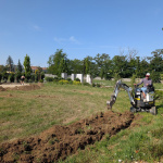 V súčasnosti sa tam konajú sadové úpravy. | Foto: Mesto Senica