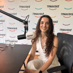 Kardiologička Karin Molnárová s štúdiu Trnavského | Foto: Trnavské rádio