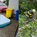 Ani pri jednom z incidentov žiadne zranenia hlásené neboli. | Foto: Mirka Hrašnová Škultétyová -  Lepší Biely Kostol, DHZ Chtelnica