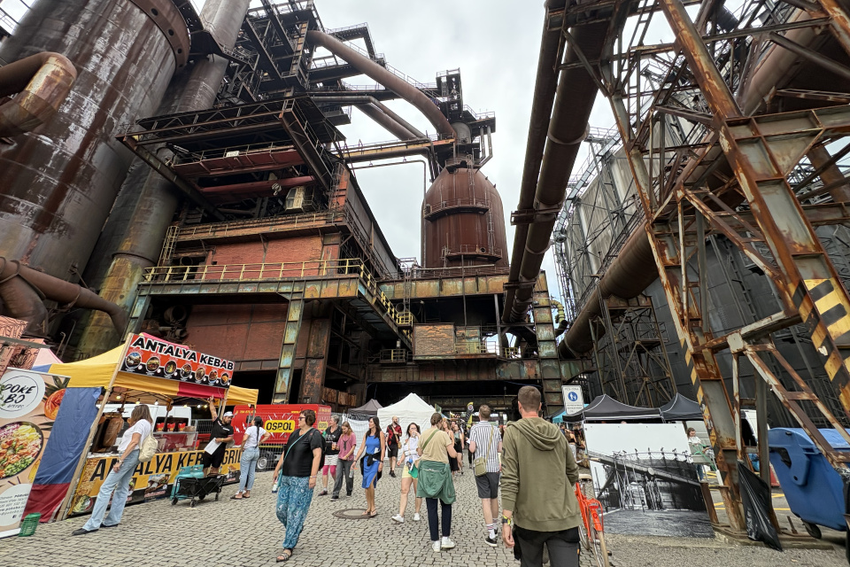 Festival bol výnimočný aj vďaka industriálnemu areálu | Foto: MM, Trnavské rádio