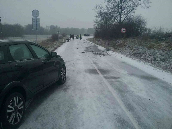 Nehoda pri Suchej nad Parnou. l Zdroj: TS