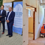 Podľa primátora znamená začiatok rekonštrukčných prác výrazný posun vpred pre zdravotnícku starostlivosť v meste | Zdroj: mesto Senica