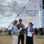 Lukáš Adamec sa ukázal na Cibula Feste | Zdroj: Trnavské rádio