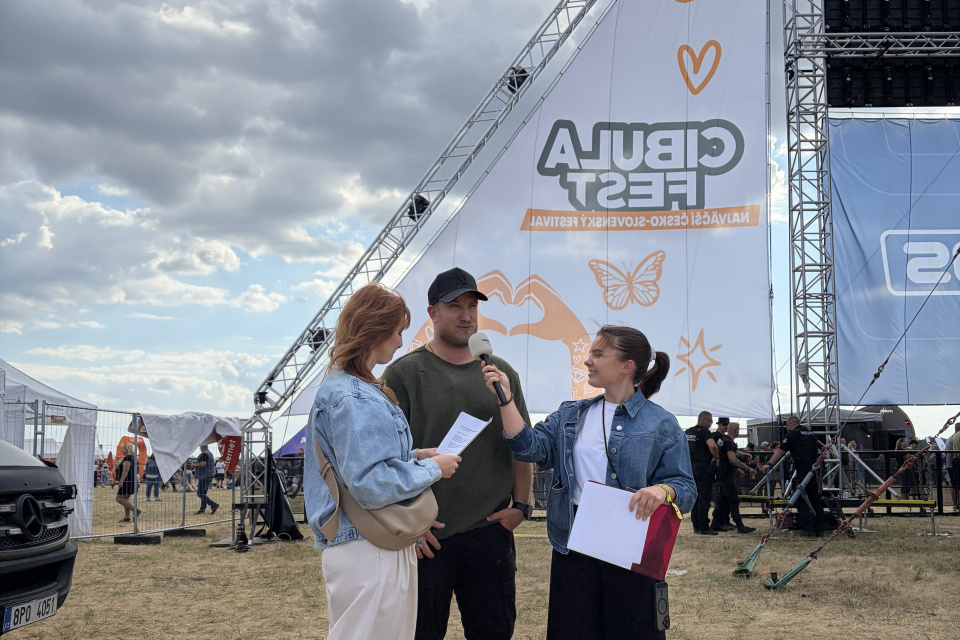 Lukáš Adamec sa ukázal na Cibula Feste | Zdroj: Trnavské rádio