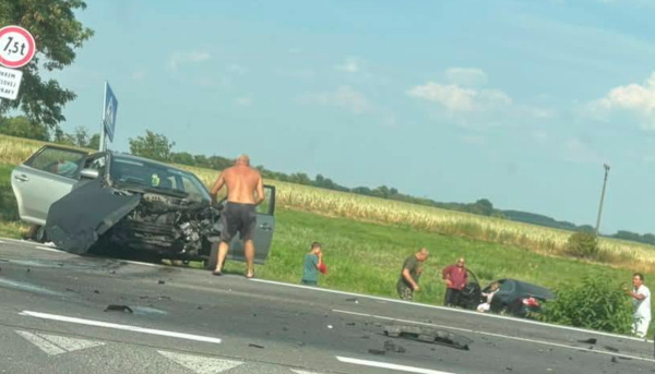 Cesta je zatiaľ prejazdná. | Foto: GlowingBeet1778, Nagyszombati Kerület Útinform