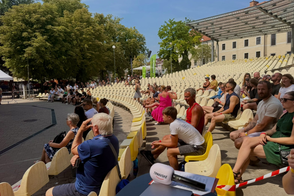 Podujatie lákalo počas dňa aj divákov | Zdroj: Trnavské rádio 