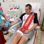 Spartakovci sa organizovane vybrali do odberového centra Národnej transfúznej služby SR. | Foto: FC Spartak Trnava 