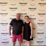 Feranec na návšteve v štúdiu Trnavského rádia | Foto: Zuzana Benková, Trnavské rádio
