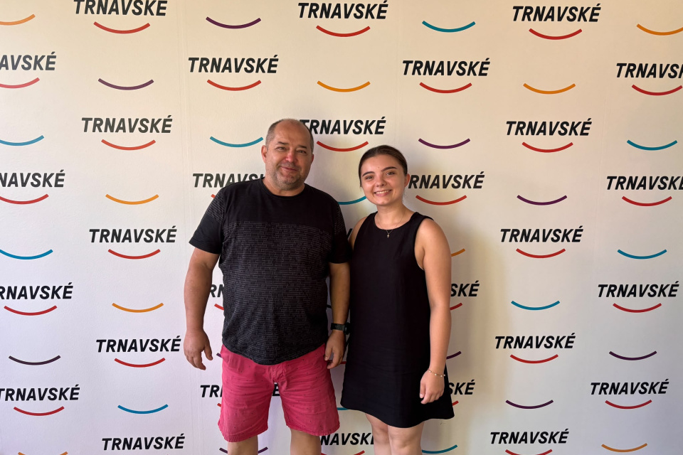 Feranec na návšteve v štúdiu Trnavského rádia | Foto: Zuzana Benková, Trnavské rádio
