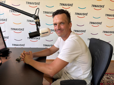 Harmanoš na návšteve v štúdiu Trnavského | Foto: Trnavské rádio