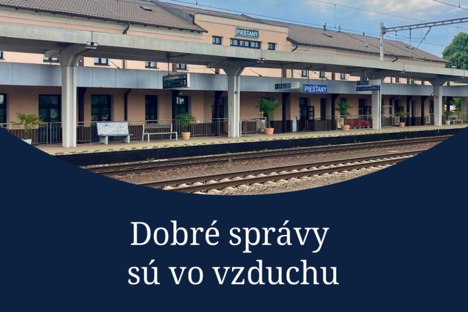 Dobré správy prinášame z celého kraja