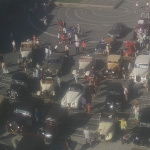 Na Trojičnom námestí ožíva história automobilizmu. | Foto: Heso-com