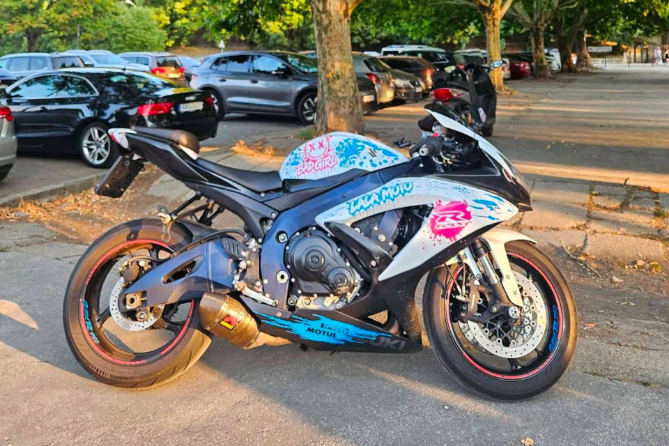Ukradnutá motorka