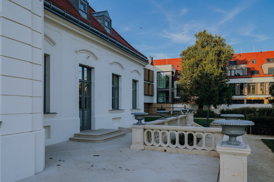 Terasa vily v Ružovom parku | Foto: Zuzana Benková, Trnavské rádio