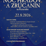 Program Noci hradov a zrúcanín | Zdroj: Katarínka
