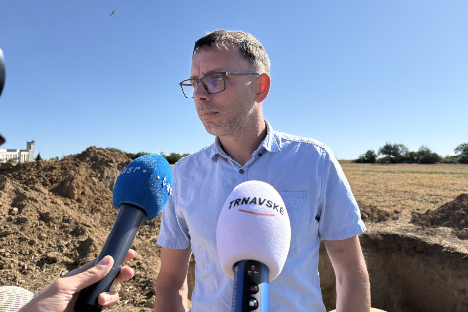 Starosta obce Marek Boháček | Foto: MM, Trnavské rádio