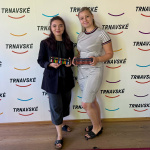 Klaudia Červená z AMAKids Trnava zavítala do Trnavského rádia | Zdroj: Trnavské rádio