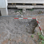 Miesto nálezu v Košolnej | Foto: M. Sládok, Pamiatkový úrad
