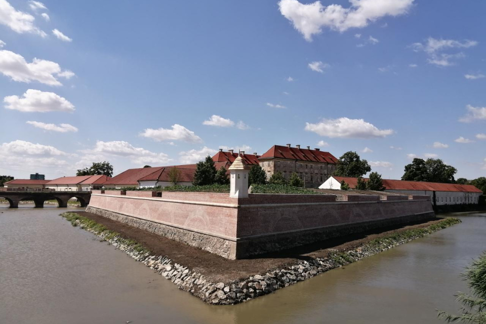 Obnovený bastión zámku | Zdroj: Mesto Holíč