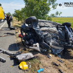 Vyšetrovanie dopravnej nehody si prevzala dunajskostredská vyšetrovateľka. | Foto: Polícia SR - Trnavský kraj