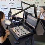 O tom, ako trávniku vdýchnuť nový život sme sa v štúdiu Trnavského rádia rozprávali s Hankou Dobiášovou, špecialistkou pre segment hobby zo spoločnosti Engo I Zdroj: ENGO 