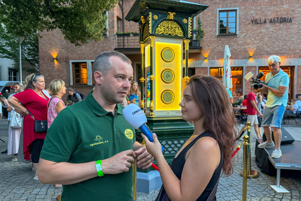 Predseda o.z. Optimisti Matej Panák | Zdroj: Trnavské rádio