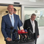 Richard Raši na tlačovej konferencii | Foto: Michaela Martišíková, Trnavské rádio