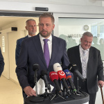 Šaško na tlačovej konferencii | Foto: Michaela Martišíková, Trnavské rádio