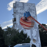 Nový mural na Hospodárskej v Trnave. | Foto: red. / Trnavské rádio