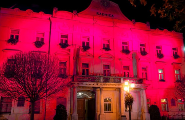 Takto to bude na Hlavnej ulici dnes večer vyzerať. | Foto: Mesto Trnava