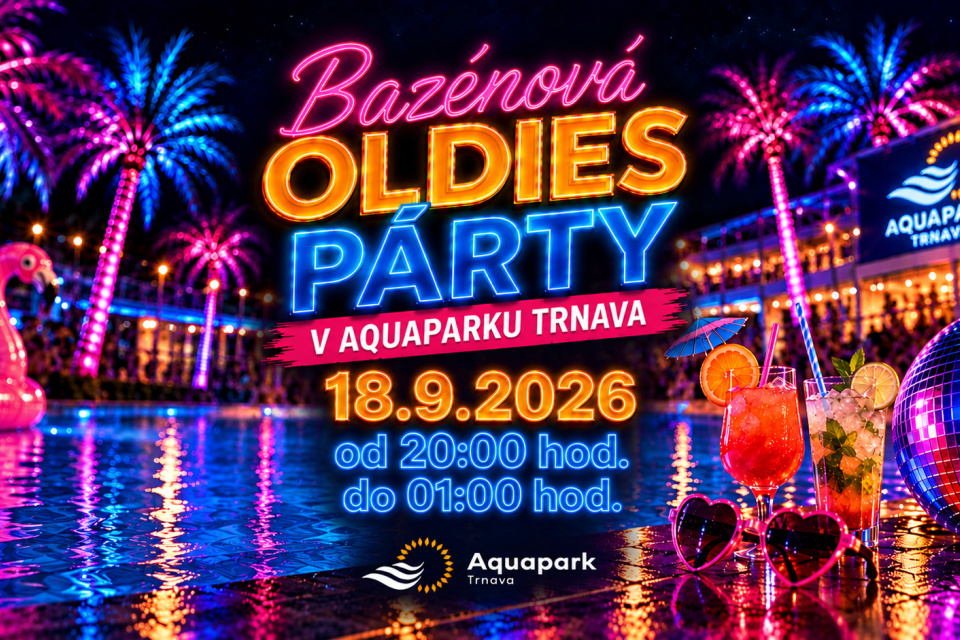 Bazénová oldieska v Aquaparku Trnava už čoskoro | Foto: vytovrené pomocou AI