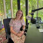 Lenka Gymerská v štúdiu Trnavského rádia | Foto: Trnavské rádio