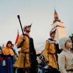 Súčasťou jarmoku je aj Stredovek pod hradbami v Bernolákovom sade | Foto: Marek Martinek 