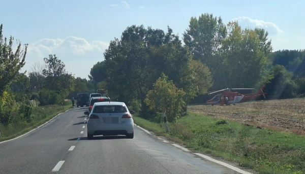 Úsekom sa prechádzalo len v jednom pruhu. | Foto: László Vida, Nagyszombati Kerület Útinform