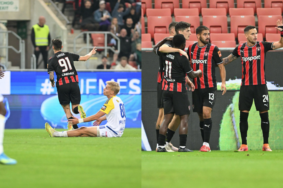 Pred úvodným výkopom si na štadióne uctili minútou ticha nedávno zosnulého bývalého hráča Spartaka Jaroslava Kravárika. | Foto: Lukáš Grinaj