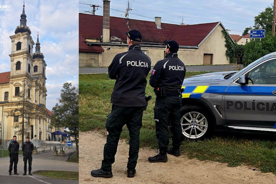 V oblasti Šaštína je zvýšený počet policajtov. | Foto: PZSR