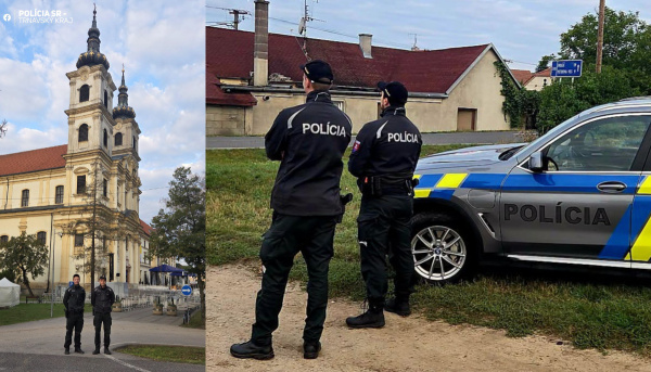 V oblasti Šaštína je zvýšený počet policajtov. | Foto: PZSR
