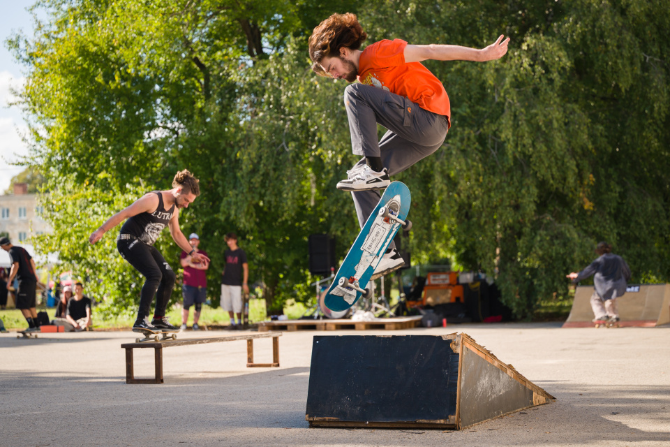 Srdcom podujatia zostáva Skateboard | Zdroj foto: Peter Lančarič, Kompost