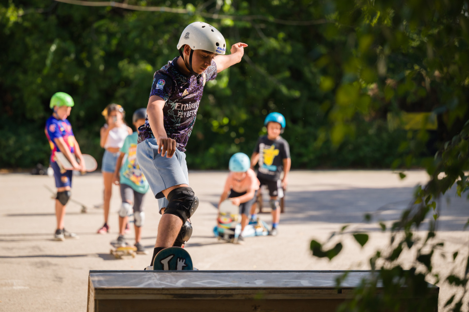 Na svoje si prídu menší aj väčší skateboardisti | Zdroj foto: Peter Lančarič, Kompost