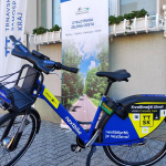 V Trebaticiach od včera funguje systém zdieľaných bicyklov. | Foto: Združenie obcí Zelená cesta