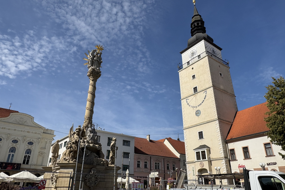 Súsošie Najsvätejšej Trojice v Trnave sa už ukazuje v novom šate. | Foto: Michaela Martišíková