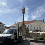 Potrebné je ešte odstrániť plot a zvyšok vecí po rekonštrukcii súsošia. | Foto: Michaela Martišíková