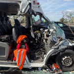 29 ročný vodič utrpel vážne zranenia. | Foto: ATE