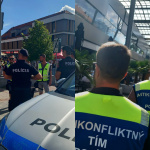 Policajné nasadenie na futbale. | Foto: PZSR