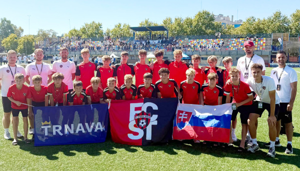 Trnavská enkláva v Madride. | Foto: Spartak Trnava