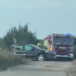 Na Záhorí po nehode zasahujú hasiči. | Foto: Karin Husárová, Dopravný servis SE, SI a okolie